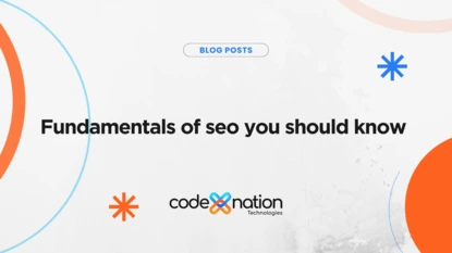 FUNDAMENTALS OF SEO YOU SHOULD KNOW