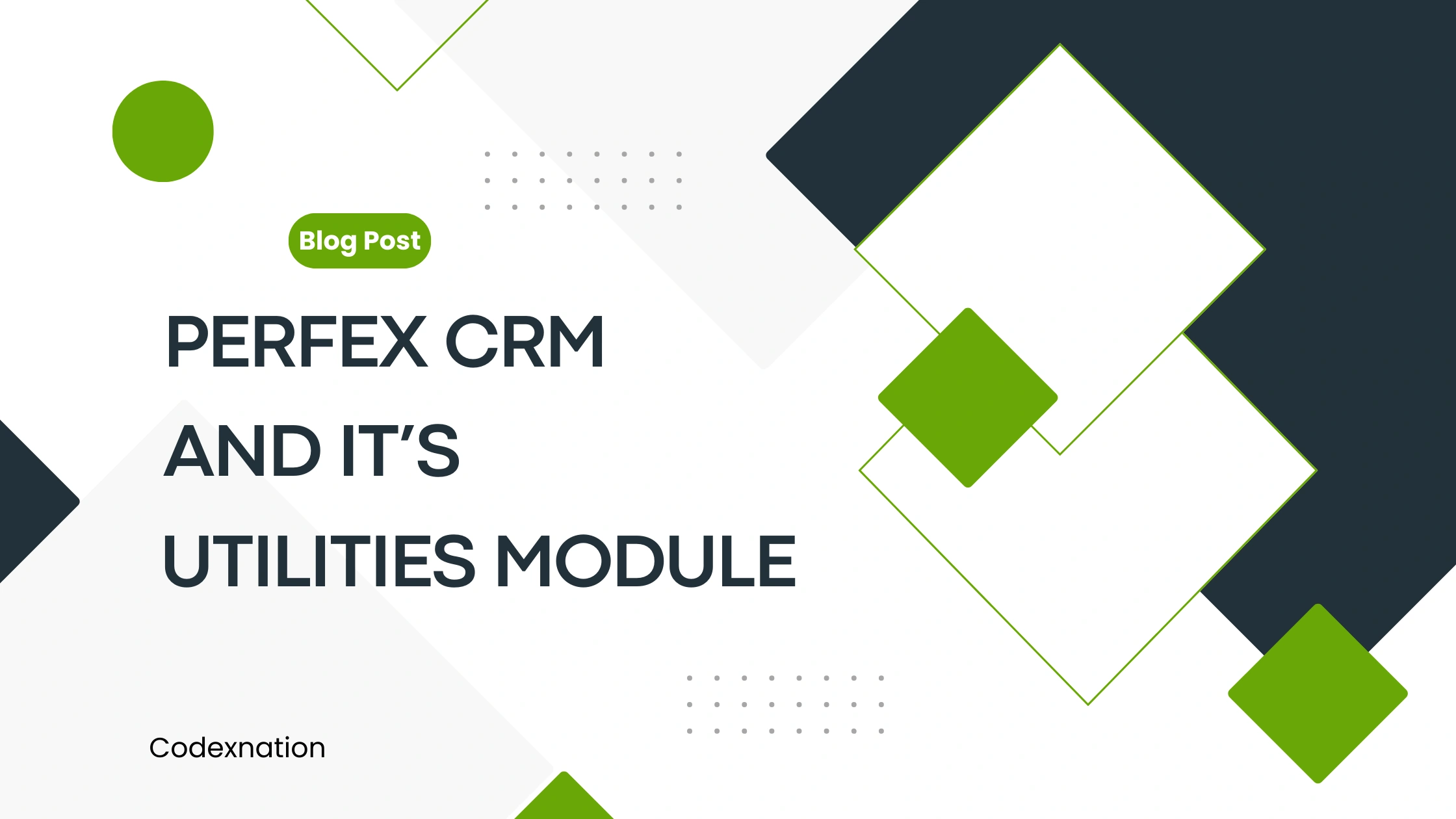 Perfex CRM and its utilities Module