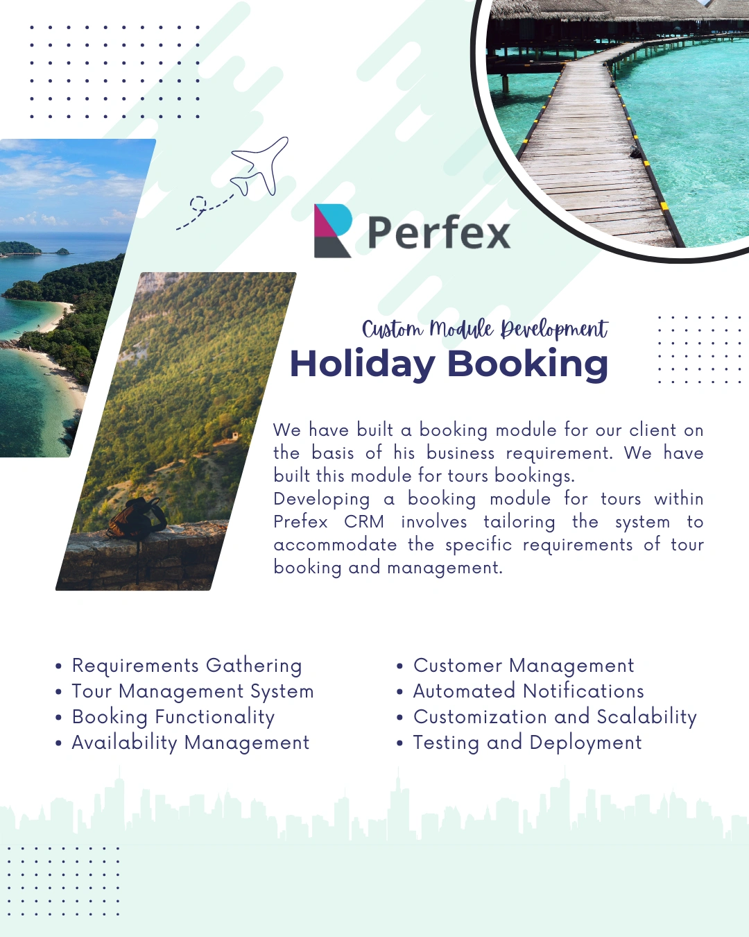 Holiday Booking Module - Perfex CRM