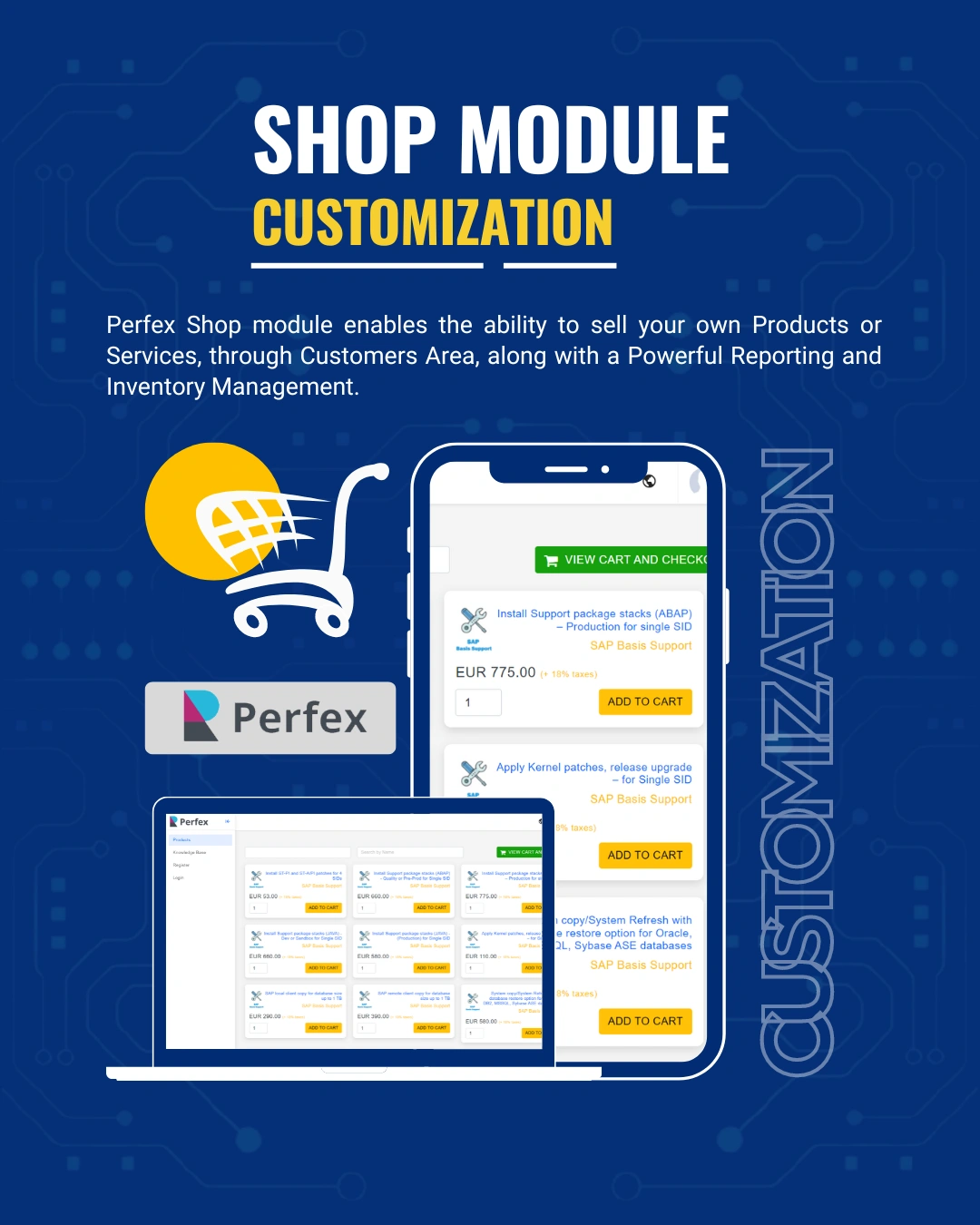 Shop Module Customizations - Perfex CRM