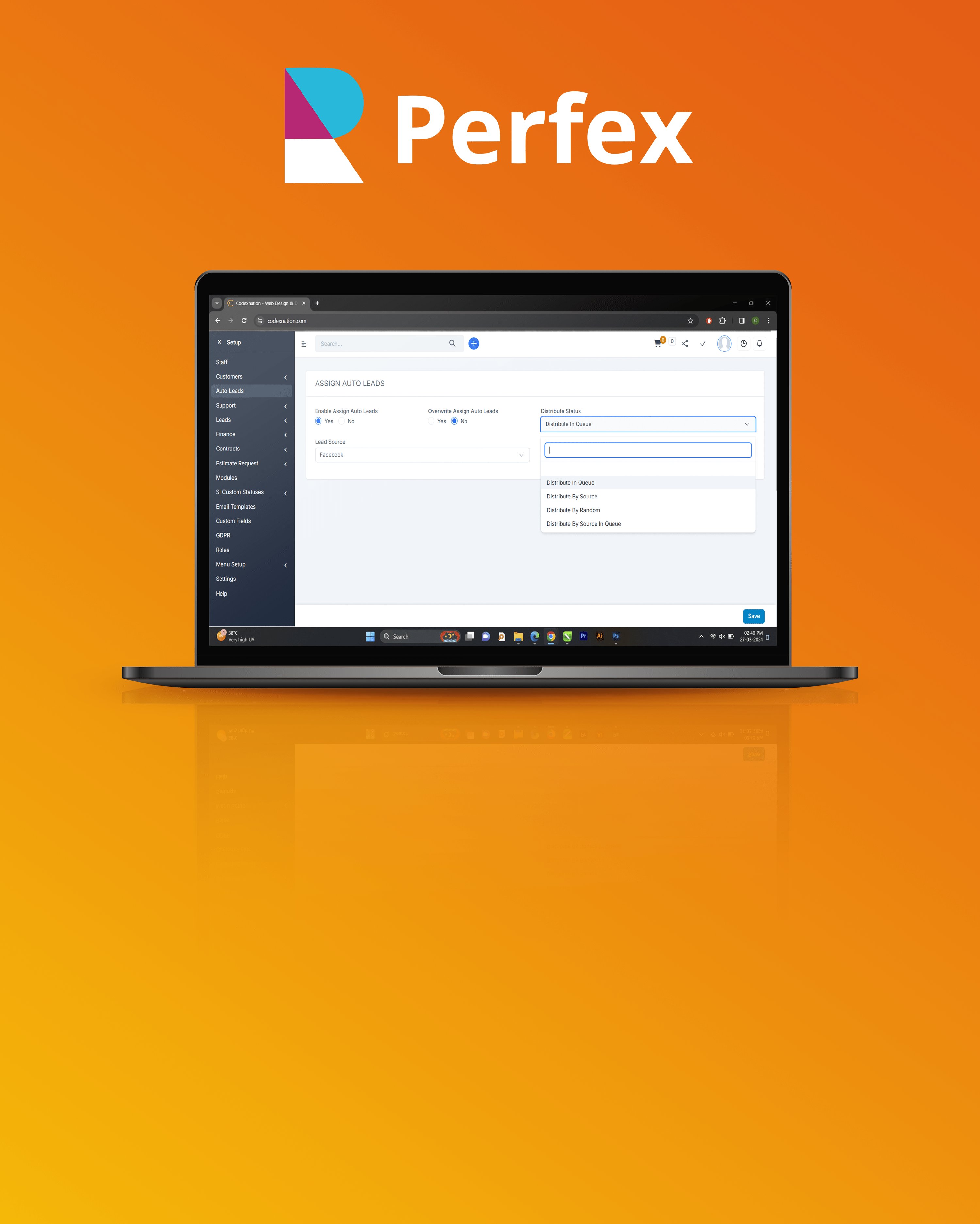 Auto Lead Assignment Module for Perfex CRM